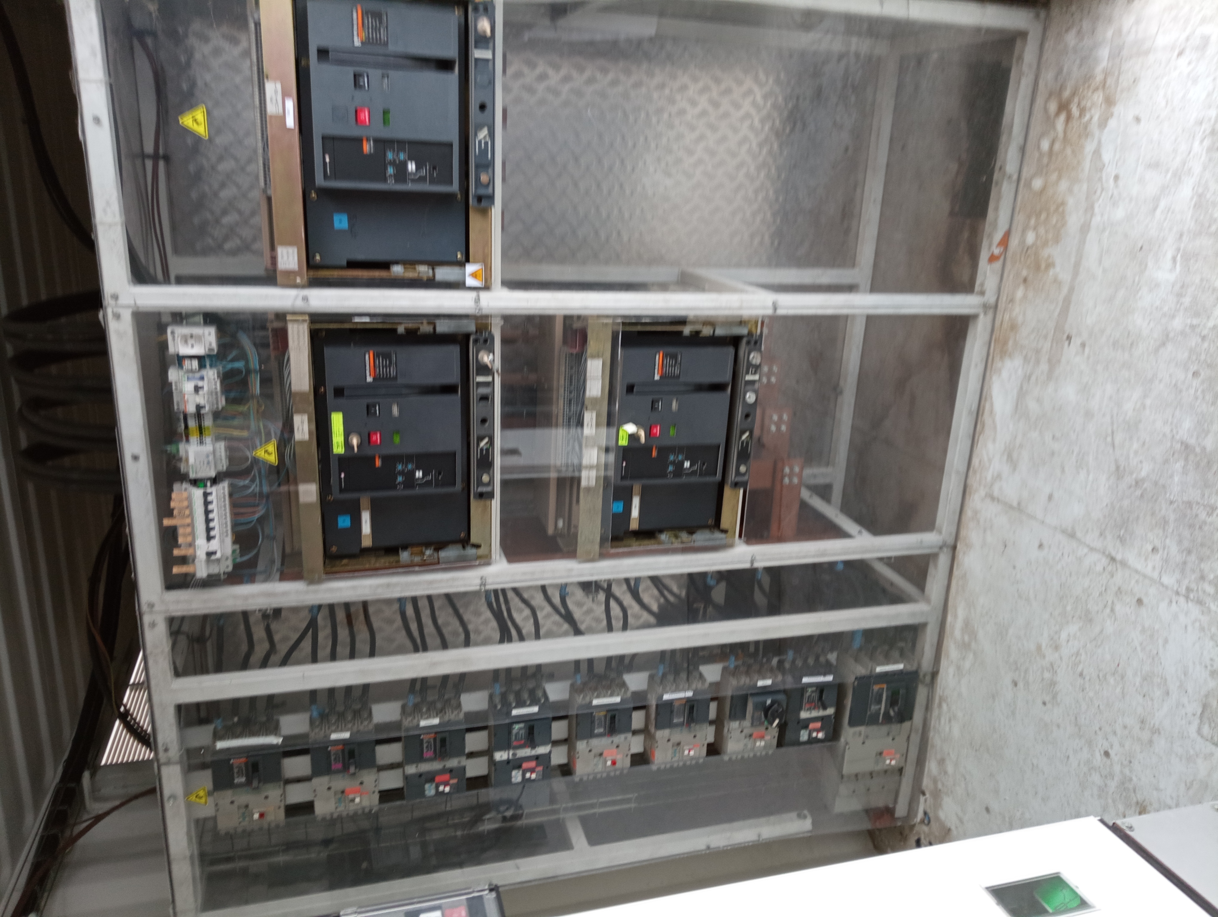TGBT associé au poste haute tension de chantier