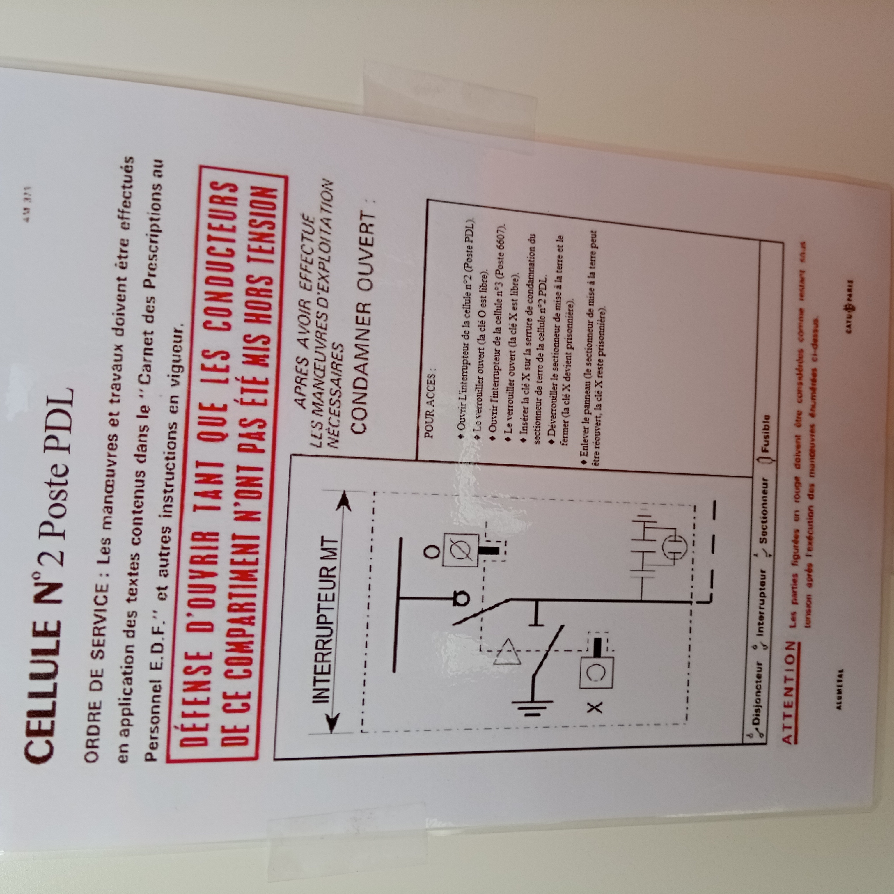 PR40 utilisée pour la mise en service d’un poste haute tension